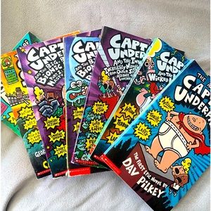 7 captain underpants books